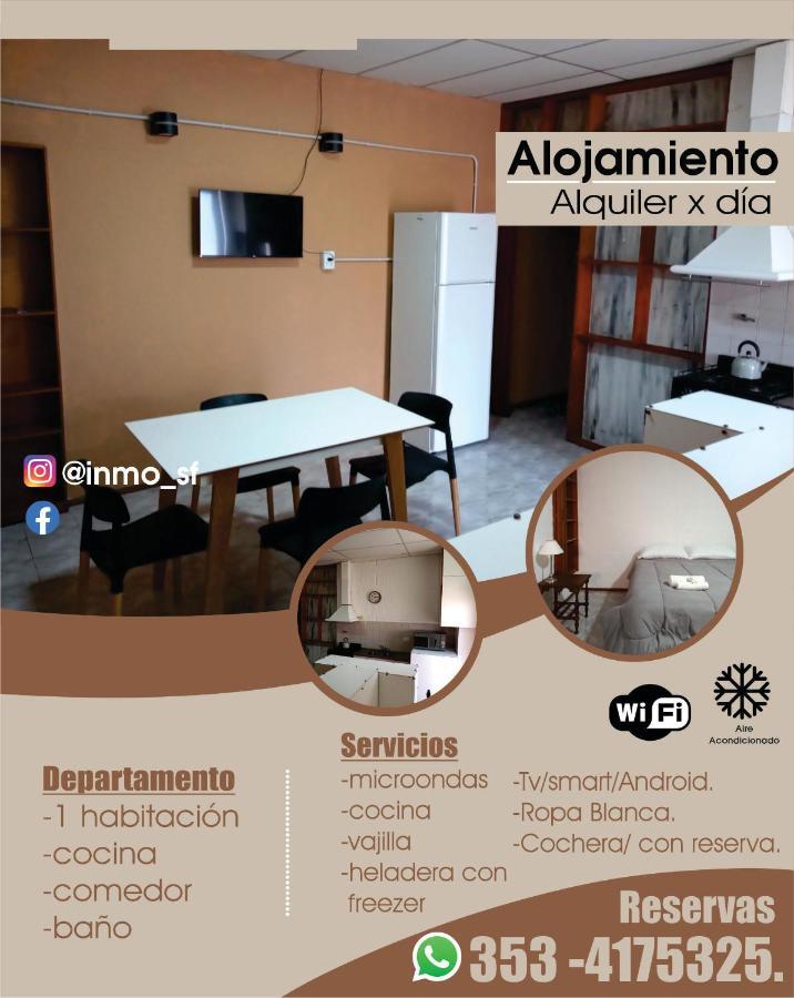 Atenea Departamentos Temporarios Villa María Exterior foto